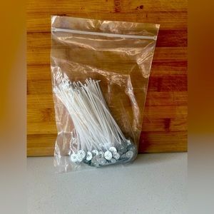Wicks for candle making